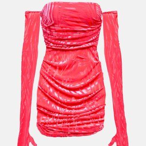 ALEX PERRY Colter ruched minidress - Size UK 8 / US 4